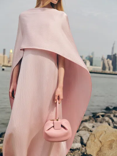 Shop Gabriela Hearst Demi Bag In Pink Nappa Leather