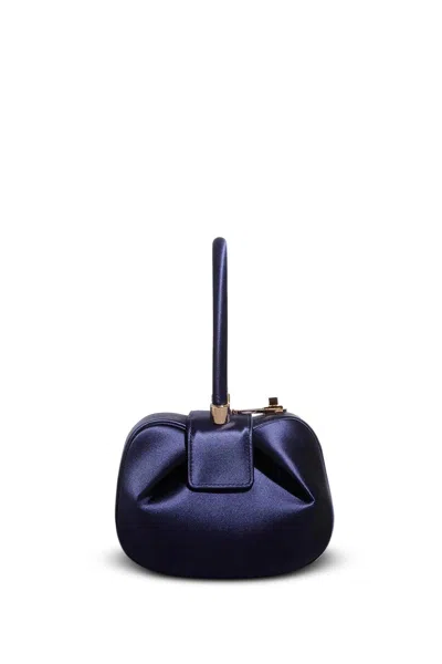 Gabriela Hearst Demi Bag In Sapphire Satin In Sapphire