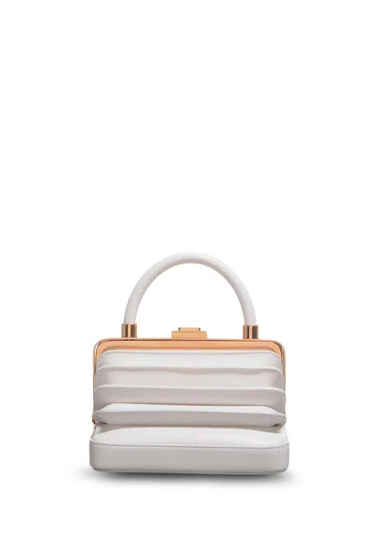 Gabriela Hearst Diana Bag In Ivory Nappa Leather In Ivory