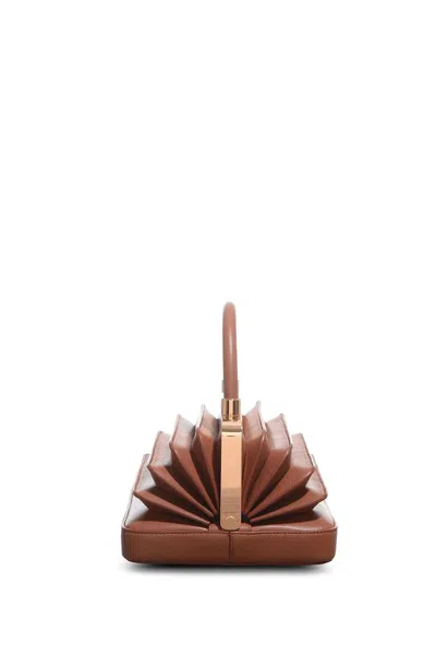 Gabriela Hearst Diana Bag In Cognac Nappa Leather In Cognac