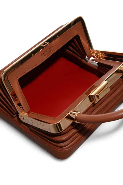 Gabriela Hearst Diana Bag In Cognac Nappa Leather In Cognac