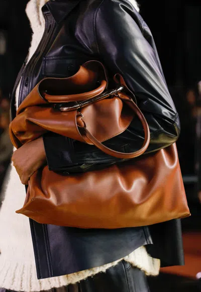 Gabriela Hearst Eileen Tote Bag In Cognac Leather In Cognac