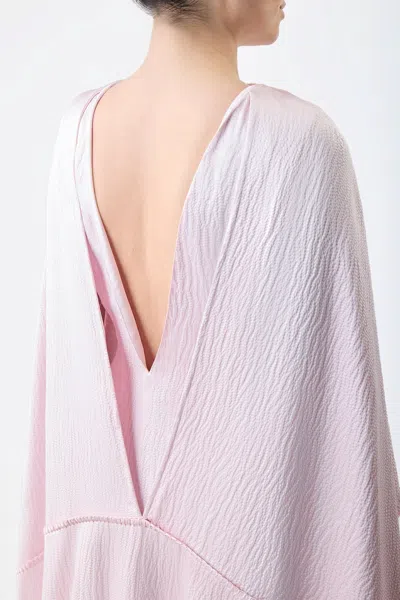Shop Gabriela Hearst Hunter Dress In Blush Silk
