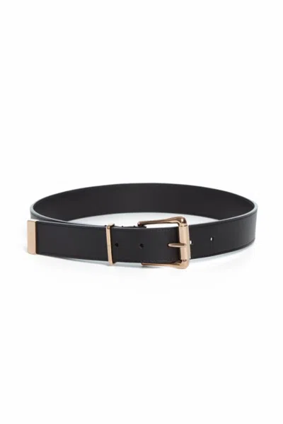 Shop Gabriela Hearst Laird Belt In Black Leather
