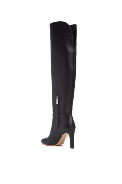 Shop Gabriela Hearst Linda Over-the-knee Boot In Black Leather