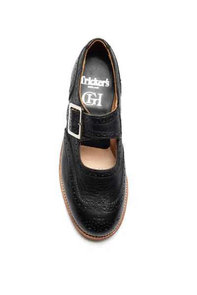 Shop Gabriela Hearst Mary Jane Shoe In Black Deerskin Leather