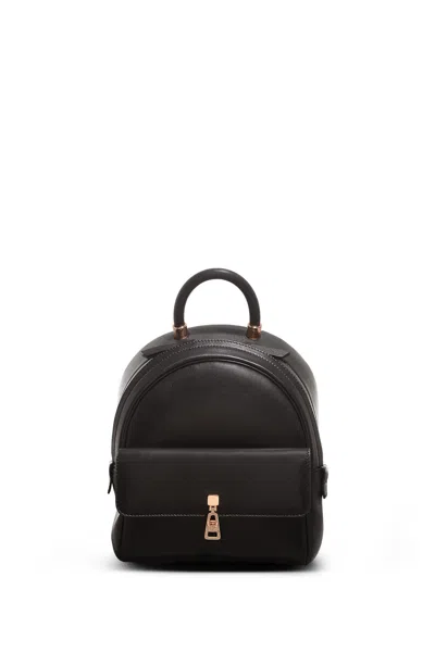 Shop Gabriela Hearst Mini Billie Backpack In Black Nappa Leather