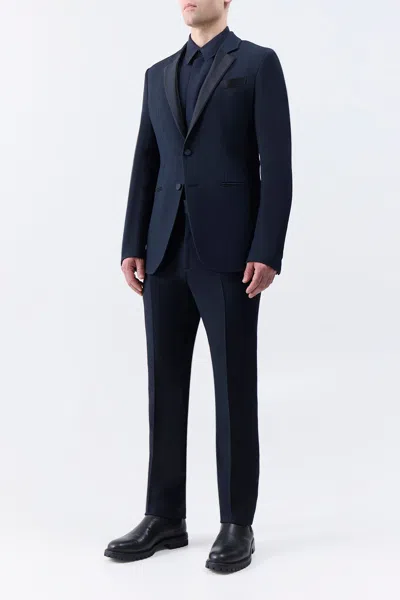 Gabriela Hearst Nicolson Jacket In Black Silk Wool Cady In Black