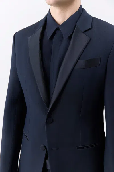 Gabriela Hearst Nicolson Jacket In Black Silk Wool Cady In Black