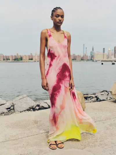 Gabriela Hearst Niki Dress In Cashmere In Multi