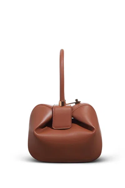 Gabriela Hearst Nina Bag In Cognac Nappa Leather In Cognac