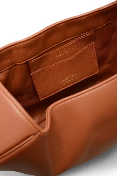 Gabriela Hearst Nina Bag In Cognac Nappa Leather In Cognac