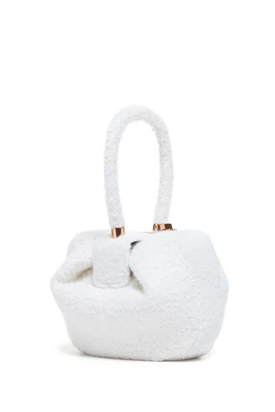 Gabriela Hearst Nina Bag In Ivory Cashmere Boucle In Ivory