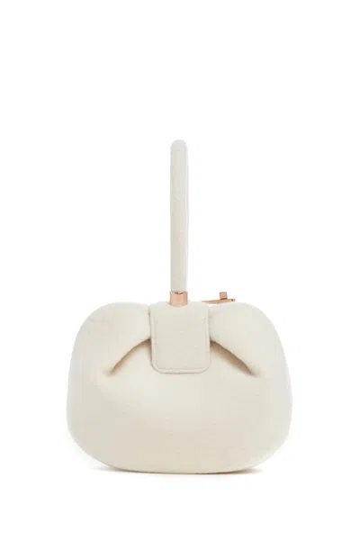 Gabriela Hearst Nina Bag In Ivory Cashmere Felt In Ivory
