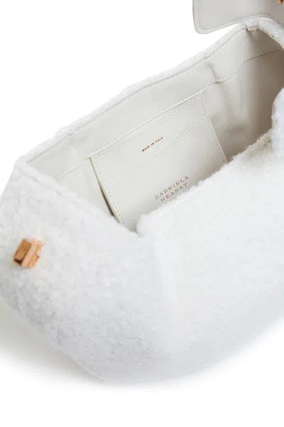 Gabriela Hearst Nina Bag In Ivory Cashmere Boucle In Ivory