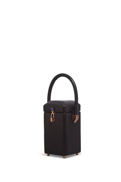 Shop Gabriela Hearst Nostalgia Bag In Black Nappa Leather