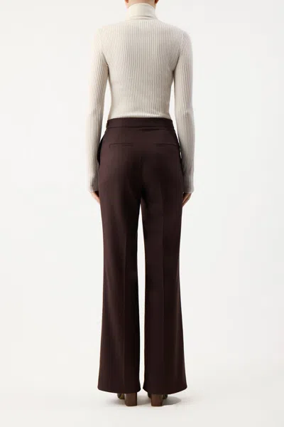 Shop Gabriela Hearst Peppe Knit Turtleneck In Ivory Cashmere Silk