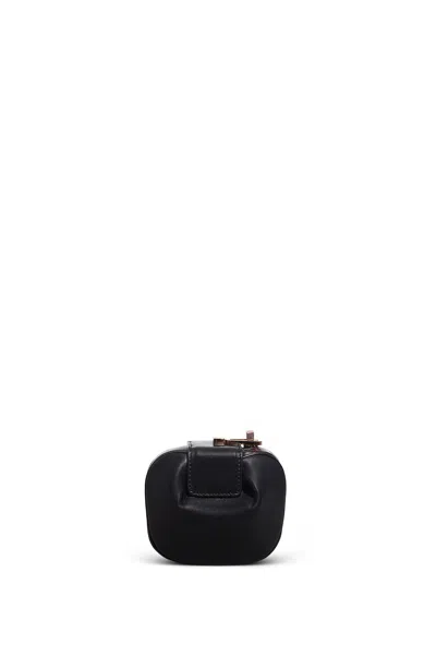 Gabriela Hearst Rafaela Coin Purse In Black Nappa Leather In Black