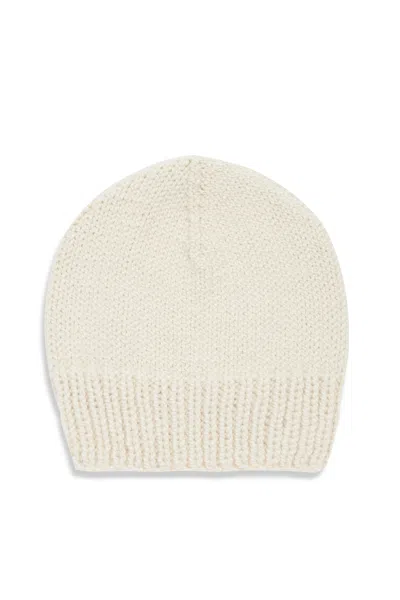 Shop Gabriela Hearst Reynold Hat In Ivory Cashmere