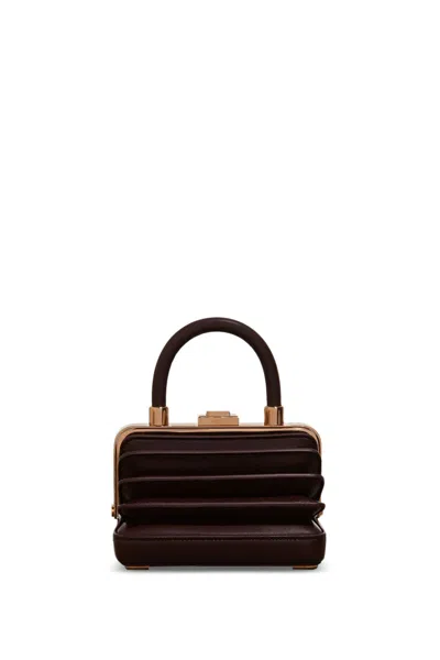 Gabriela Hearst Diana Bag In Bordeaux Nappa Leather In Bordeaux
