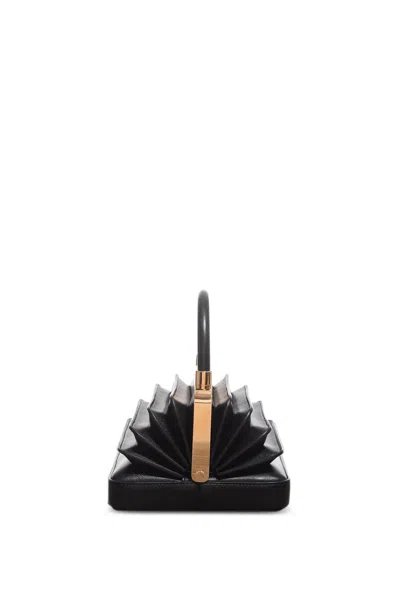 Gabriela Hearst Small Diana Bag In Black Nappa Leather In Black