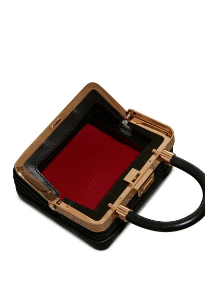 Gabriela Hearst Small Diana Bag In Black Nappa Leather In Black