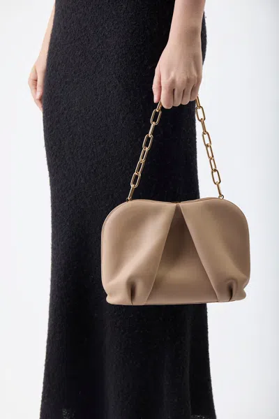 Shop Gabriela Hearst Taylor Bag In Nude Nappa Leather