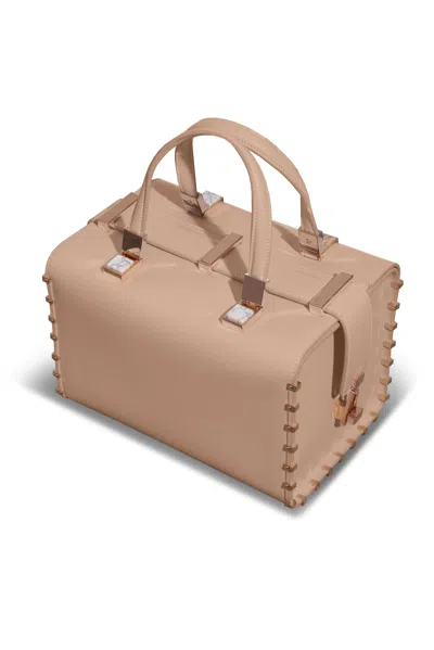 Shop Gabriela Hearst Wabi Bag In Nude Nappa Leather