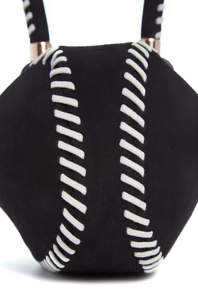 Gabriela Hearst Whipstitch Demi Bag In Black Suede In Black