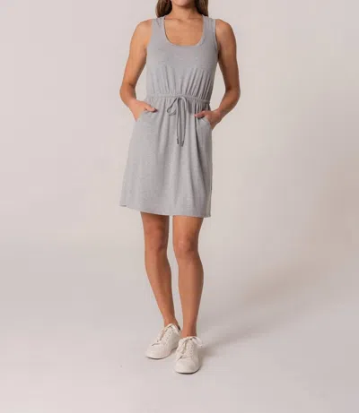 Shop Lovestitch Linsey Mini Dress In Heather Grey