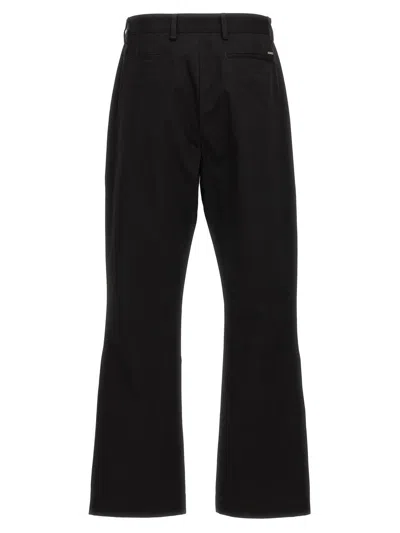 Shop Amiri 'chino Flare' Pants In Black
