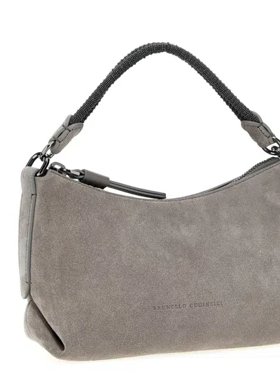 Shop Brunello Cucinelli 'monile' Handbag In Multicolor