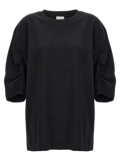 Shop Dries Van Noten 'heynet' T-shirt In Black
