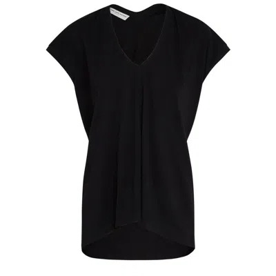 Shop Dries Van Noten 03050-hena 8600 W.k.ss.t-shirt Clothing In Black