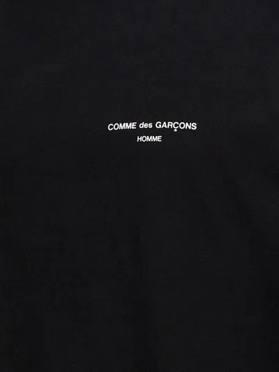 Shop Comme Des Garçons Homme Deux Comme Des Garçons Homme Logo Print T-shirt In Black