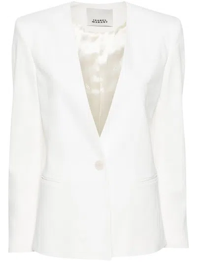 Shop Isabel Marant Manzil Clothing In White