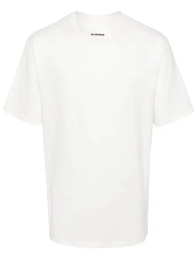 Shop Jil Sander T-shirt Clothing In White