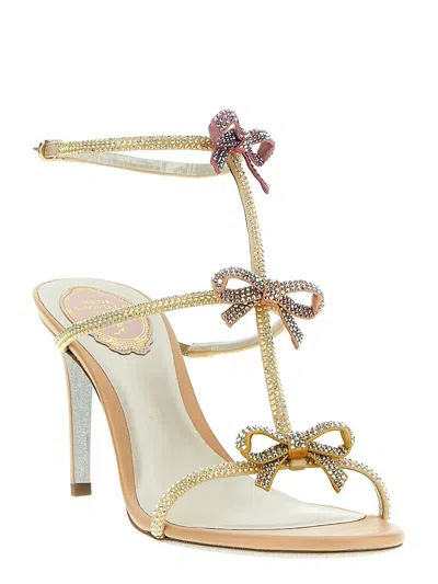 Shop René Caovilla 'catherina' Sandals In Pink