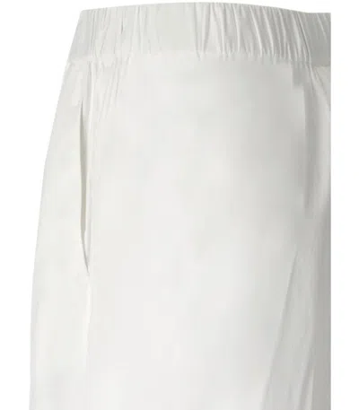 Shop Max Mara Beachwear Esperia White Trousers