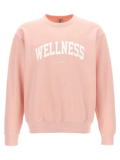 Shop Sporty And Rich Sporty & Rich 'wellness' Sweatshirt In Pink
