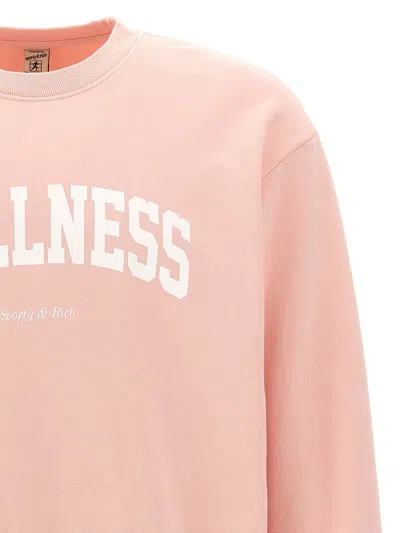 Shop Sporty And Rich Sporty & Rich 'wellness' Sweatshirt In Pink