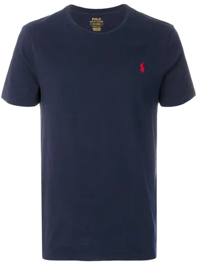 Shop Polo Ralph Lauren T-shirt With Logo In Blu