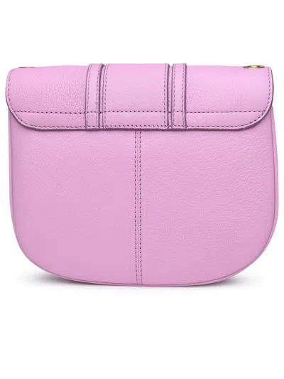 Shop See By Chloé Hana Handbag In Pink Leather