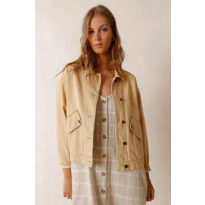 Shop Indi And Cold Arena Sandy Brown Jacket