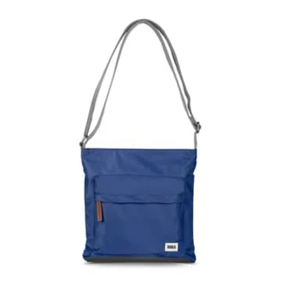 Shop Roka Kennington B Medium Recycled Nylon Bag In Blue