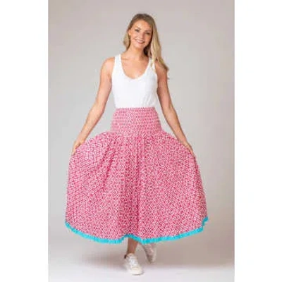 Shop Handprint Dream Apparel Arista Skirt Habibi Pink