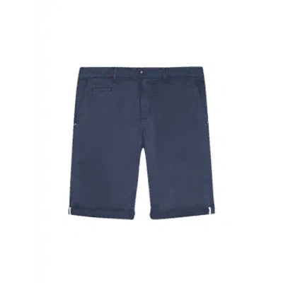 Shop Faguo Saulieu Cotton Shorts In Moonlight Blue From