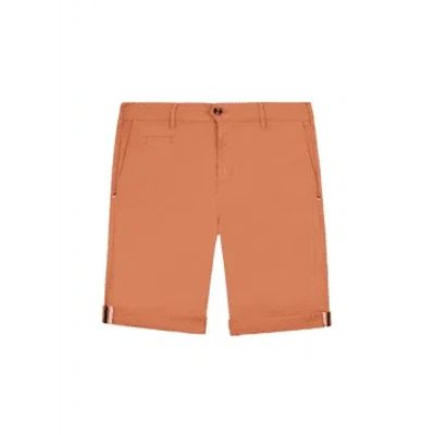 Shop Faguo Saulieu Cotton Shorts In Orange From