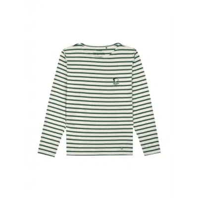 Shop Faguo Aubrac Cotton T-shirt In Green From
