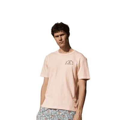 Shop Faguo Lugny Cotton T-shirt In Pink From